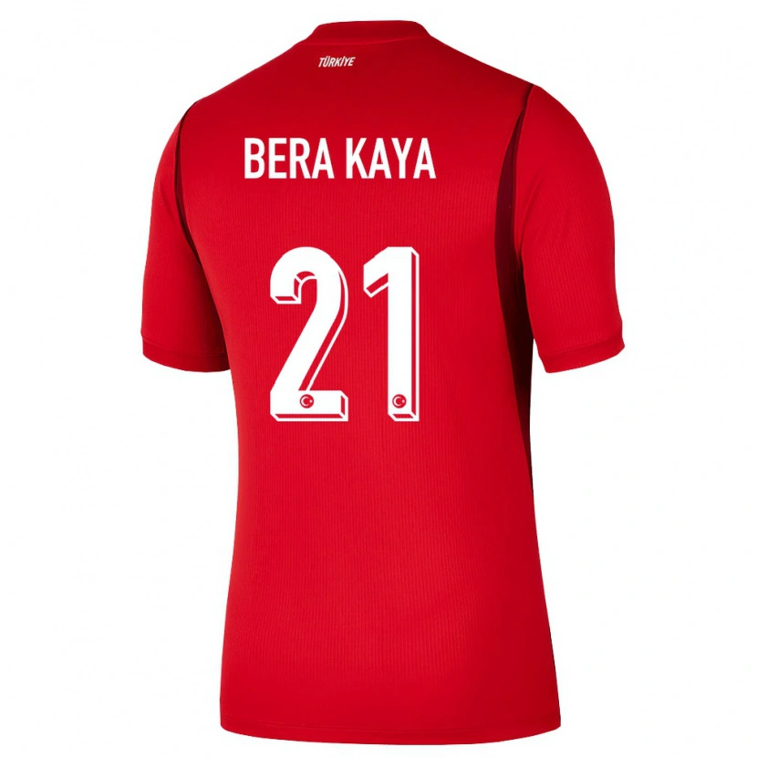 Danxen Women Turkey Furkan Bera Kaya #21 Red Burgundy Home Jersey 26-28 T-Shirt