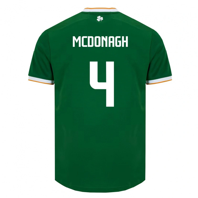 Danxen Women Ireland Oisin Mcdonagh #4 Dark Green White Home Jersey 26-28 T-Shirt