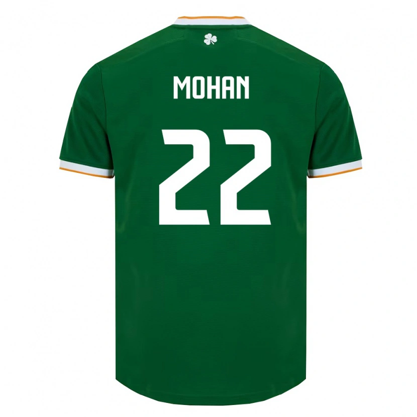 Danxen Women Ireland Stephen Mohan #22 Dark Green White Home Jersey 26-28 T-Shirt