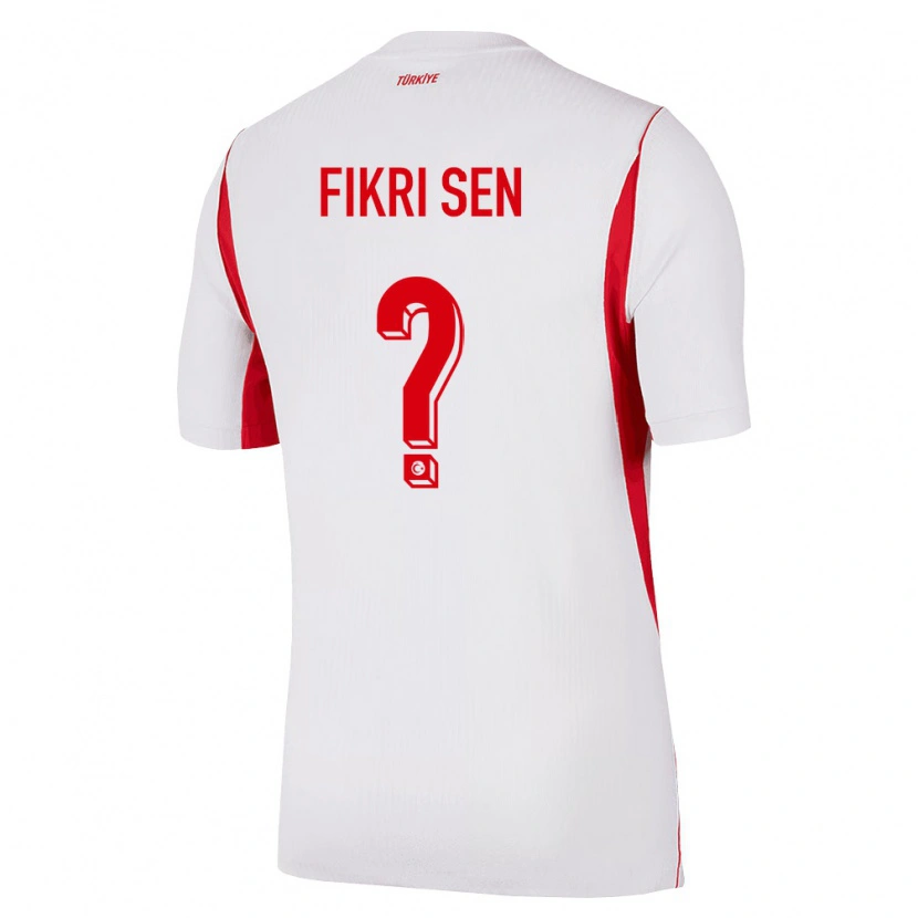 Danxen Women Turkey Yağız Fikri Şen #0 White Red Burgundy Away Jersey 26-28 T-Shirt