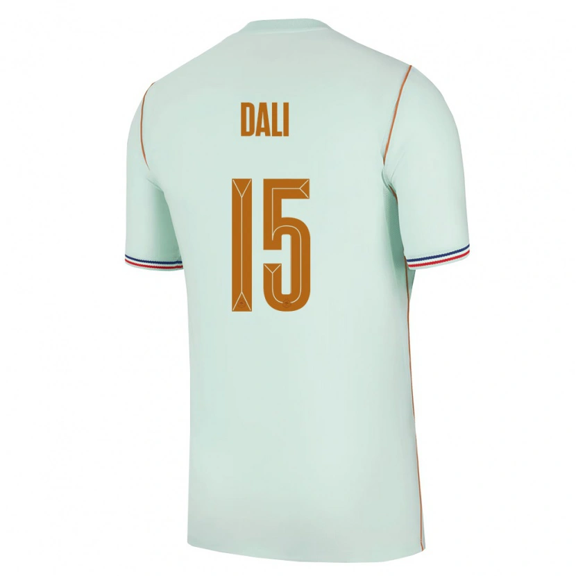 Danxen Women France Kenza Dali #15 Green Gold Away Jersey 26-28 T-Shirt