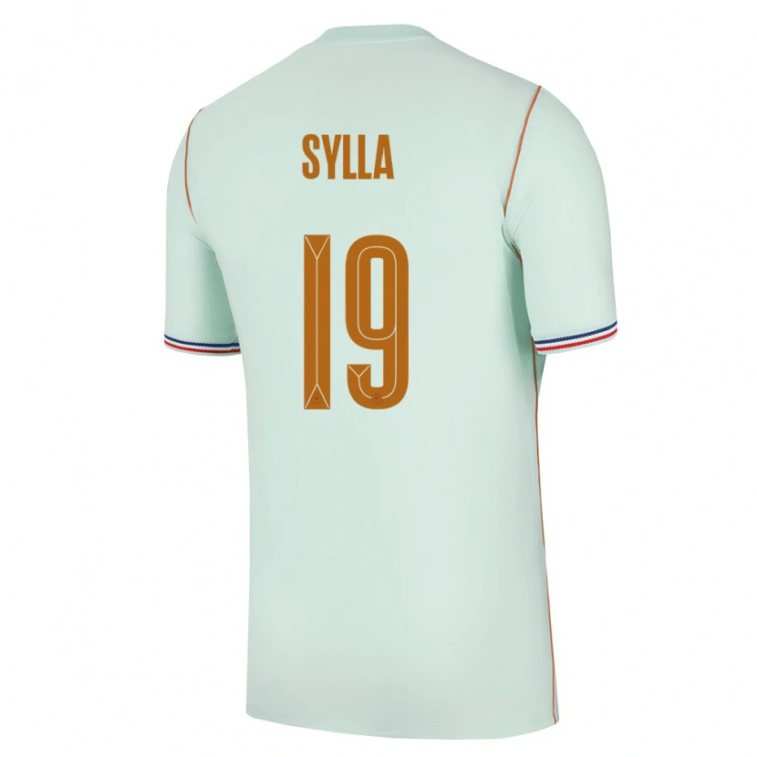 Danxen Women France Fodé Sylla #19 Green Gold Away Jersey 26-28 T-Shirt
