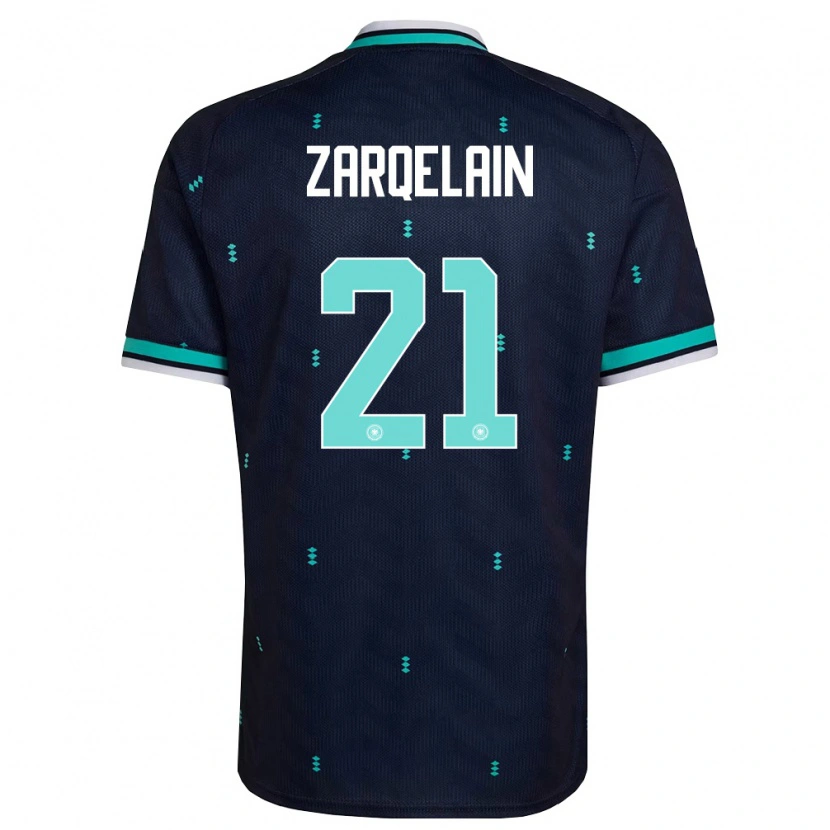 Danxen Women Germany Fadi Zarqelain #21 Navy Sky Blue White Away Jersey 26-28 T-Shirt