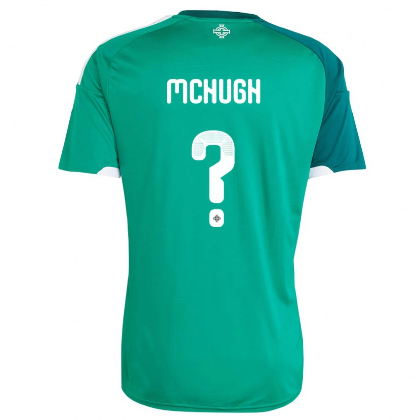 Danxen Kid Northern Ireland Odhran Mchugh #0 Green White Home Jersey 26-28 T-Shirt