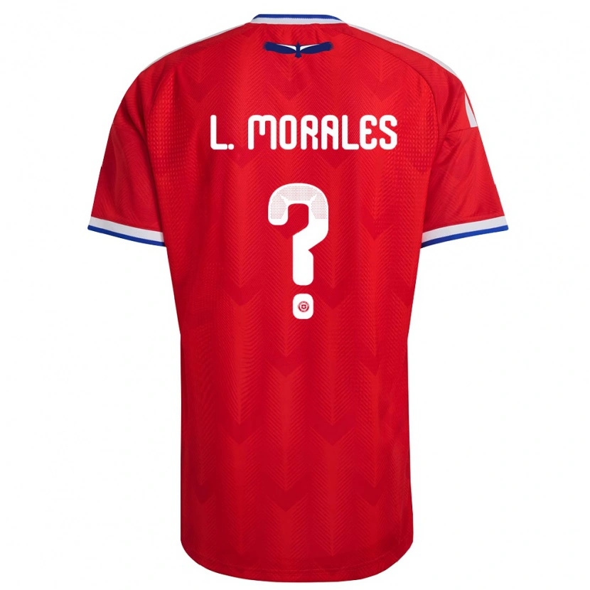 Danxen Kid Chile Lauryn Morales #0 Red White Blue Home Jersey 26-28 T-Shirt