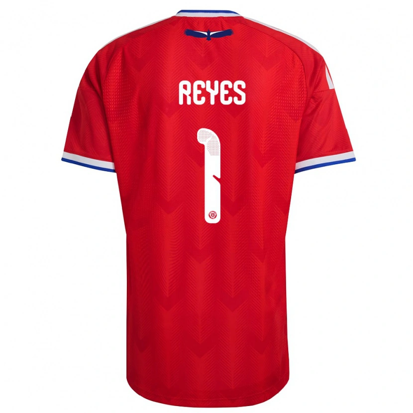 Danxen Kid Chile Vicente Reyes #1 Red White Blue Home Jersey 26-28 T-Shirt