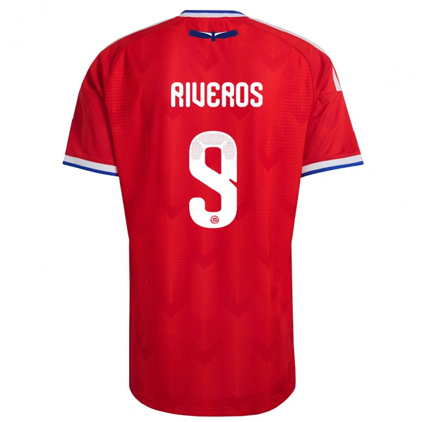Danxen Kid Chile Amaro Riveros #9 Red White Blue Home Jersey 26-28 T-Shirt