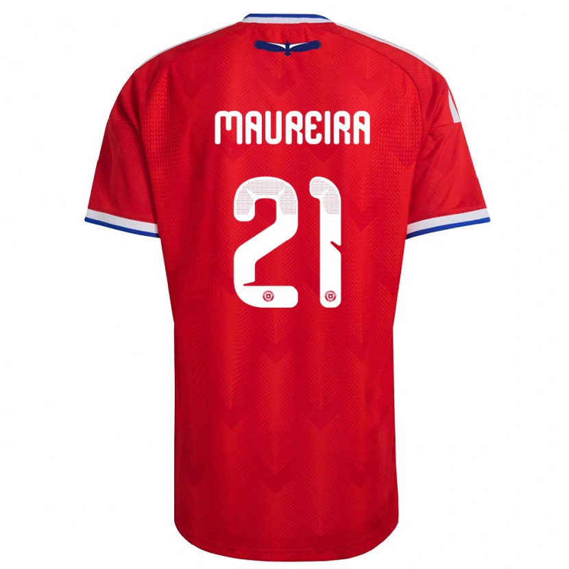 Danxen Kid Chile Gabriel Maureira #21 Red White Blue Home Jersey 26-28 T-Shirt