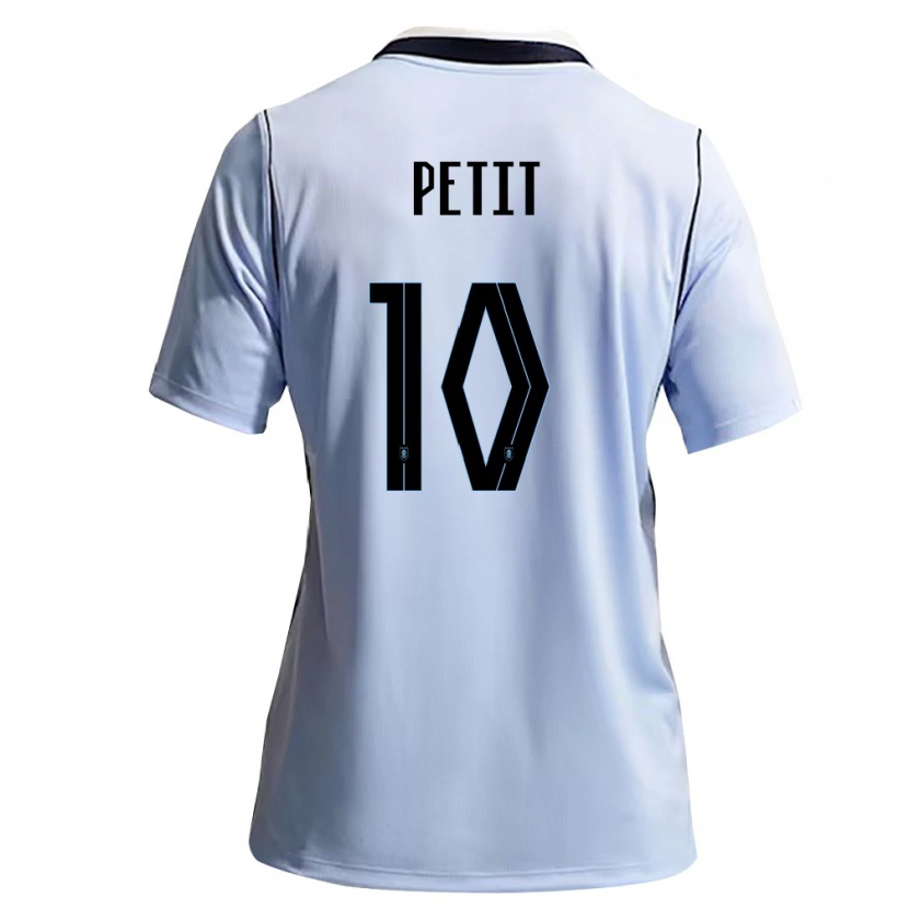Danxen Kid Uruguay Gonzalo Petit #10 Sky Blue White Home Jersey 26-28 T-Shirt