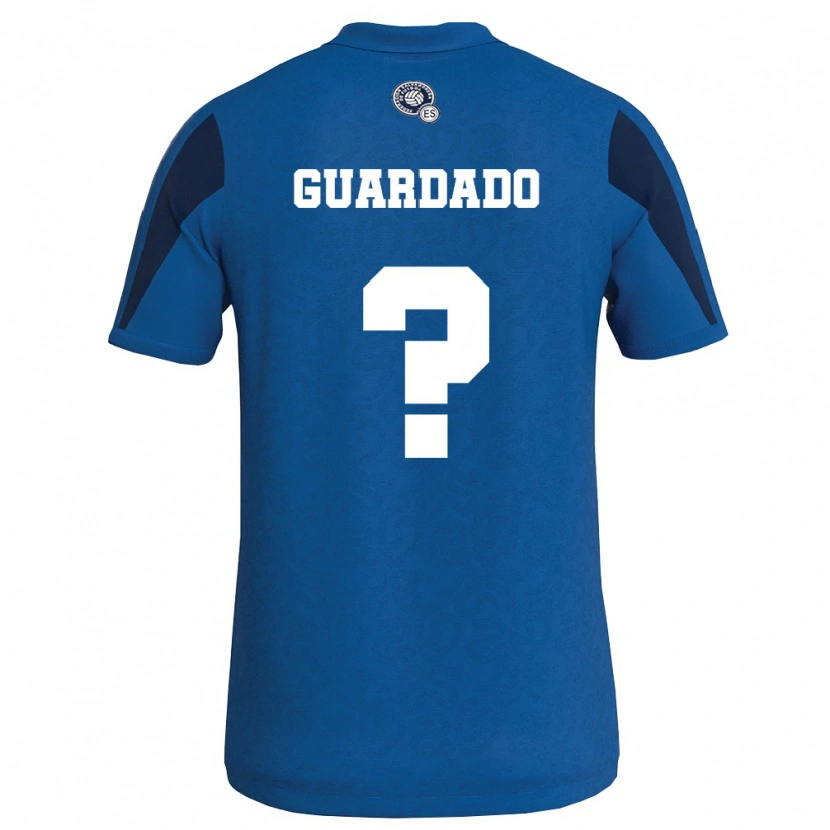 Danxen Kid El Salvador Emerson Guardado #0 Blue Navy Home Jersey 26-28 T-Shirt