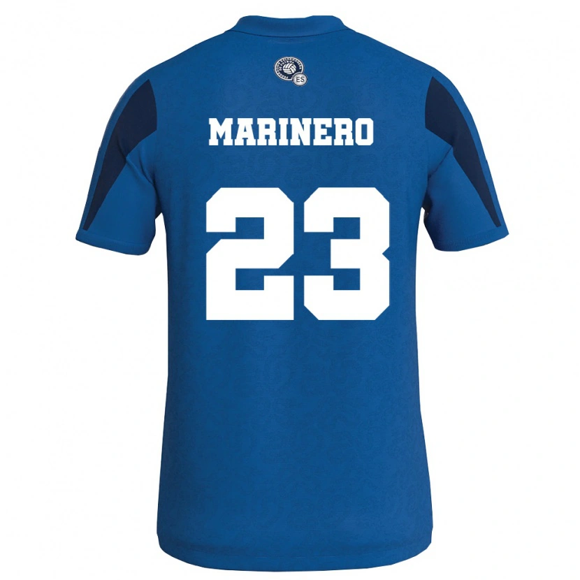 Danxen Kid El Salvador Amber Marinero #23 Blue Navy Home Jersey 26-28 T-Shirt