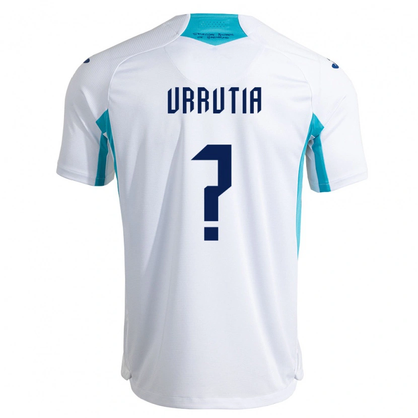 Danxen Kid Honduras Nathalie Urrutia #0 White Blue Sky Blue Home Jersey 26-28 T-Shirt