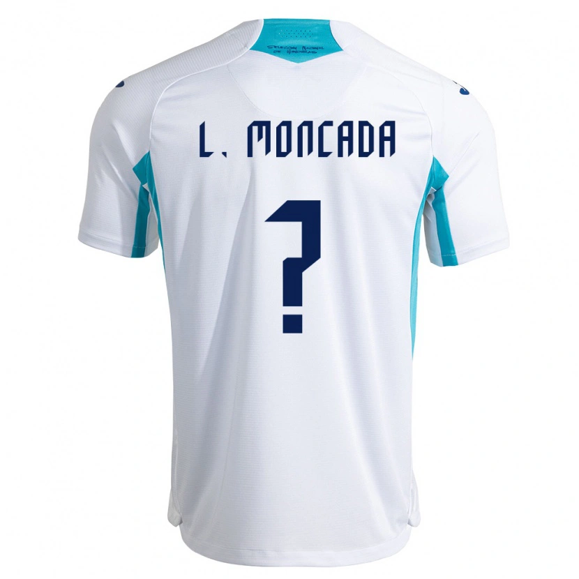 Danxen Kid Honduras Linda Moncada #0 White Blue Sky Blue Home Jersey 26-28 T-Shirt