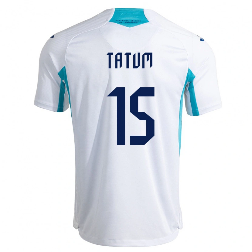 Danxen Kid Honduras Anfronit Tatum #15 White Blue Sky Blue Home Jersey 26-28 T-Shirt
