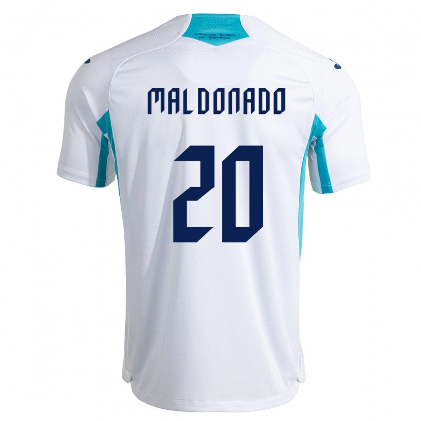 Danxen Kid Honduras Alessandro Maldonado #20 White Blue Sky Blue Home Jersey 26-28 T-Shirt