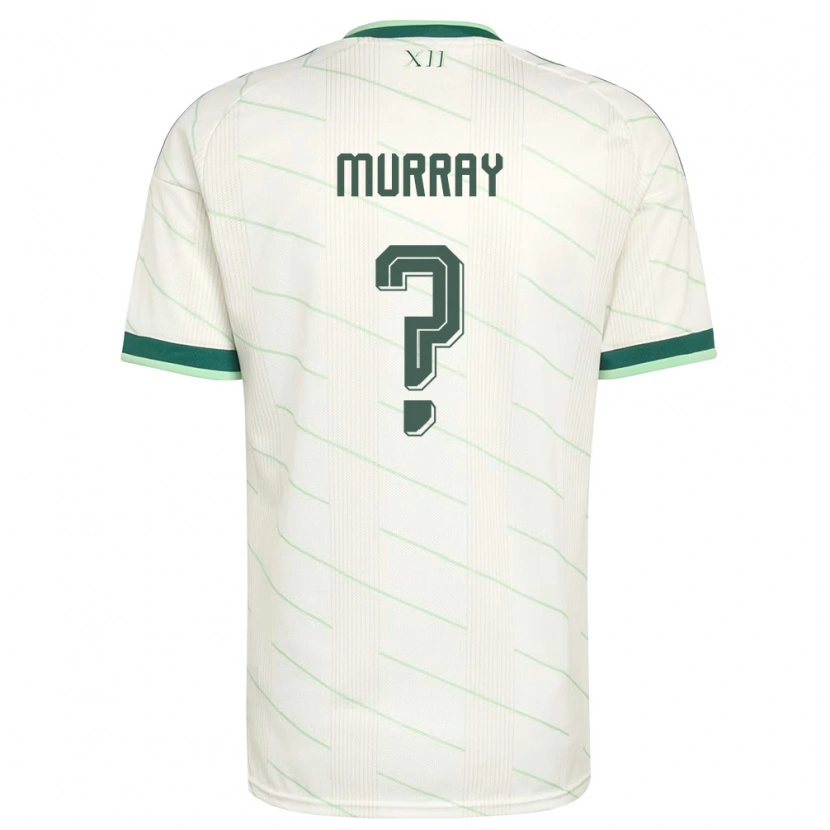 Danxen Kid Northern Ireland Cillian Murray #0 White Green Away Jersey 26-28 T-Shirt