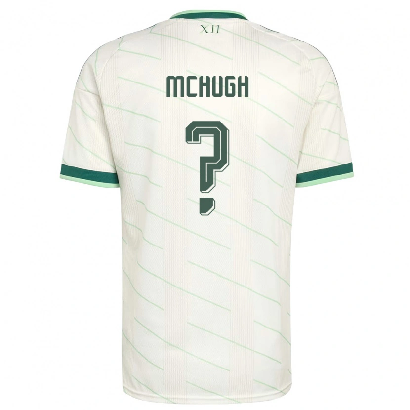 Danxen Kid Northern Ireland Odhran Mchugh #0 White Green Away Jersey 26-28 T-Shirt