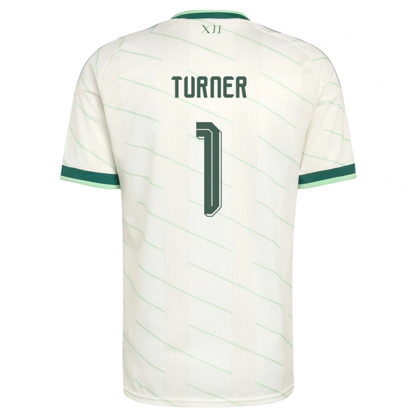 Danxen Kid Northern Ireland Shannon Turner #1 White Green Away Jersey 26-28 T-Shirt