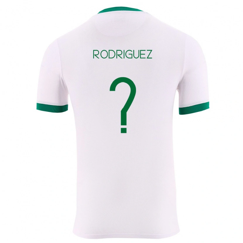 Danxen Kid Bolivia Dieguito Rodriguez #0 White Green Red Away Jersey 26-28 T-Shirt