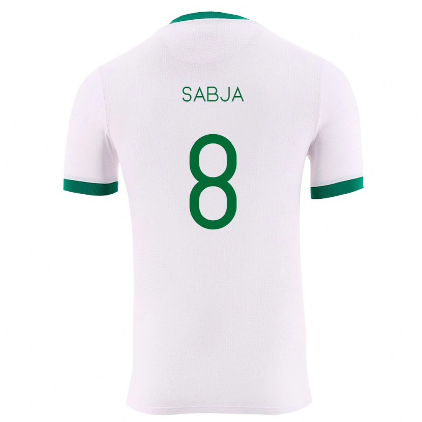 Danxen Kid Bolivia Luis Sabja #8 White Green Red Away Jersey 26-28 T-Shirt