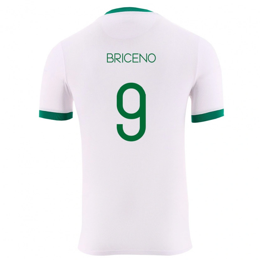 Danxen Kid Bolivia José Briceño #9 White Green Red Away Jersey 26-28 T-Shirt