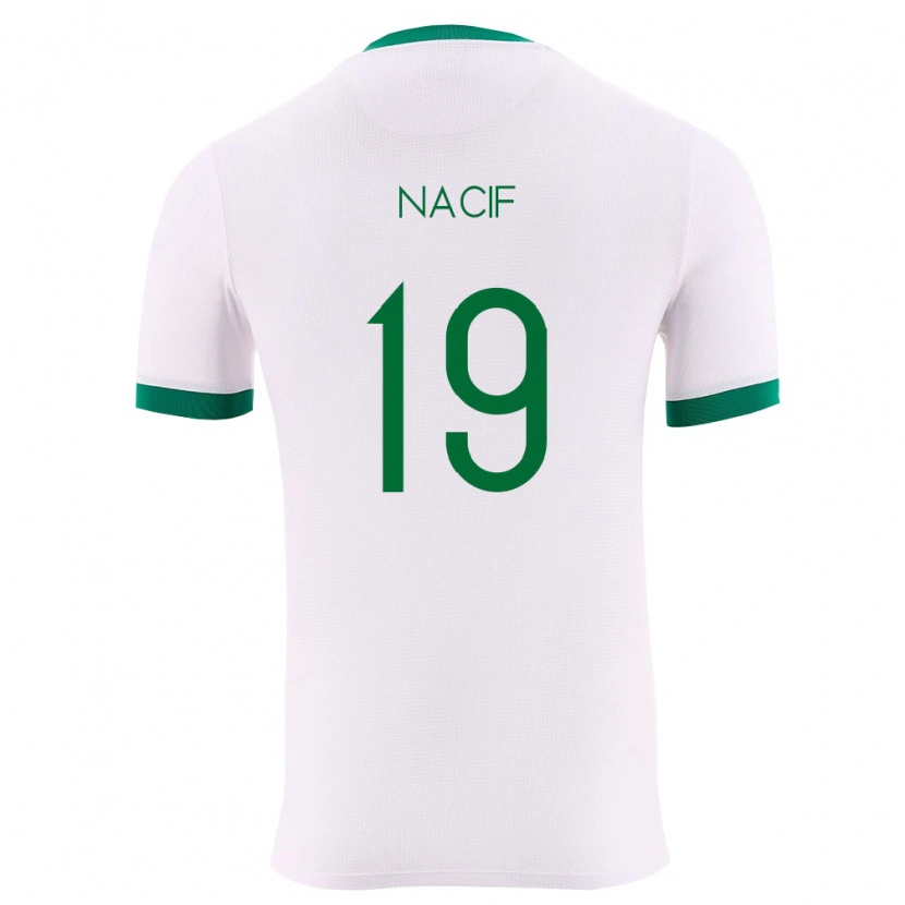 Danxen Kid Bolivia Nabil Nacif #19 White Green Red Away Jersey 26-28 T-Shirt