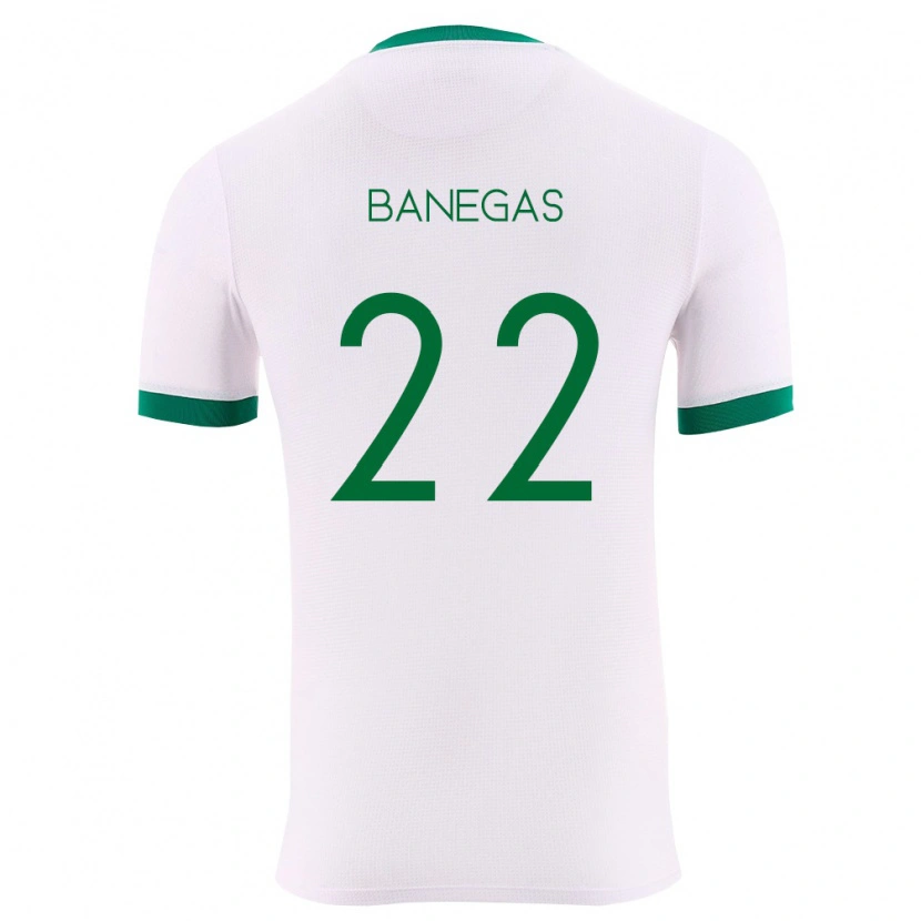 Danxen Kid Bolivia Rodrigo Banegas #22 White Green Red Away Jersey 26-28 T-Shirt