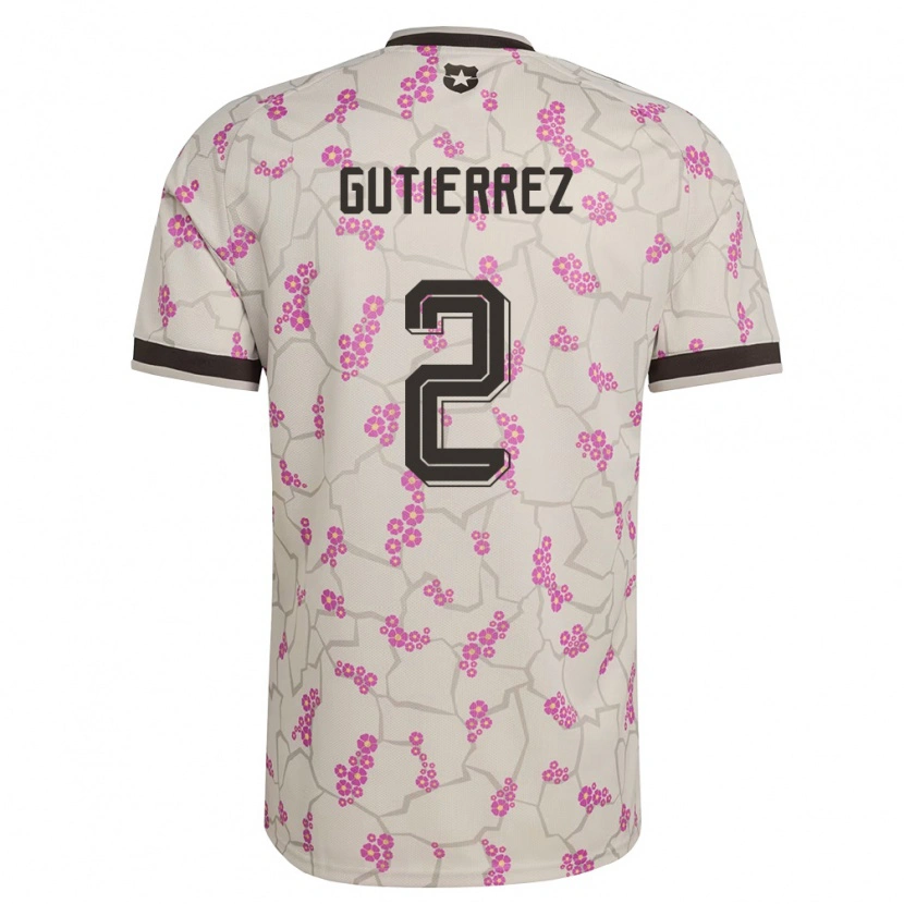 Danxen Kid Chile Joaquín Gutiérrez #2 White Purple Away Jersey 26-28 T-Shirt