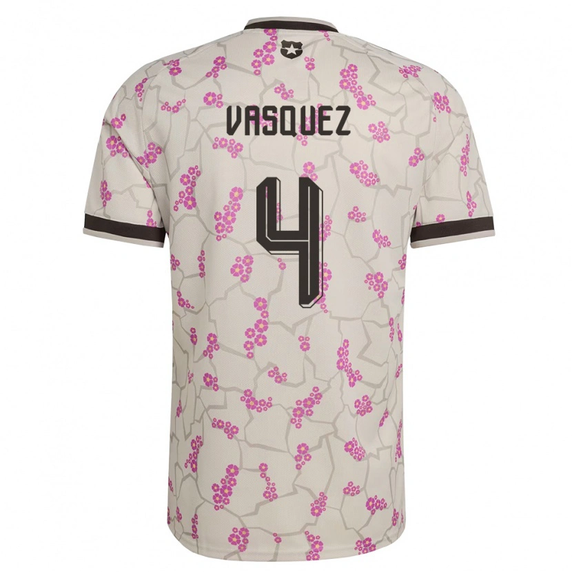 Danxen Kid Chile Matías Vásquez #4 White Purple Away Jersey 26-28 T-Shirt
