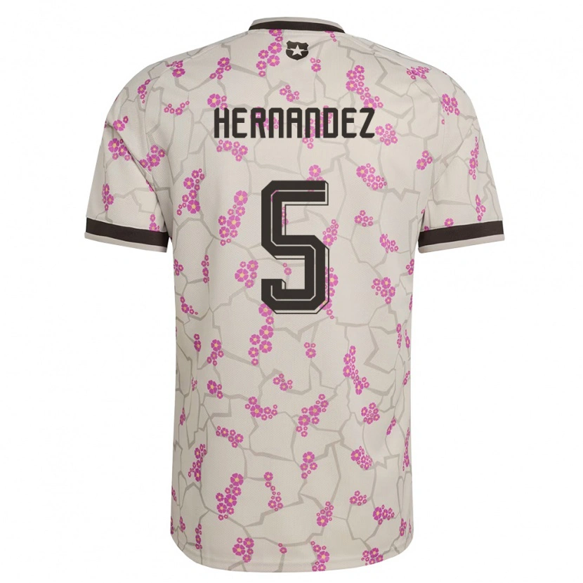 Danxen Kid Chile Monserrat Hernández #5 White Purple Away Jersey 26-28 T-Shirt