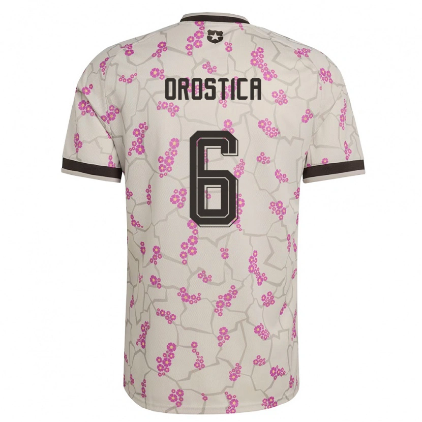 Danxen Kid Chile Baltazar Orostica #6 White Purple Away Jersey 26-28 T-Shirt