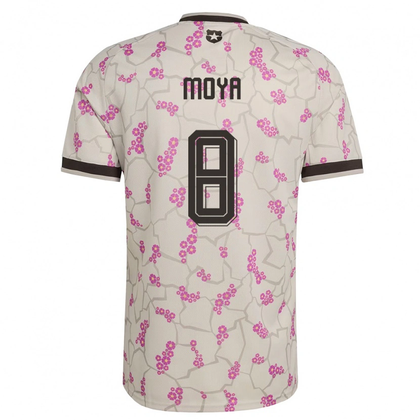 Danxen Kid Chile Flavio Moya #8 White Purple Away Jersey 26-28 T-Shirt