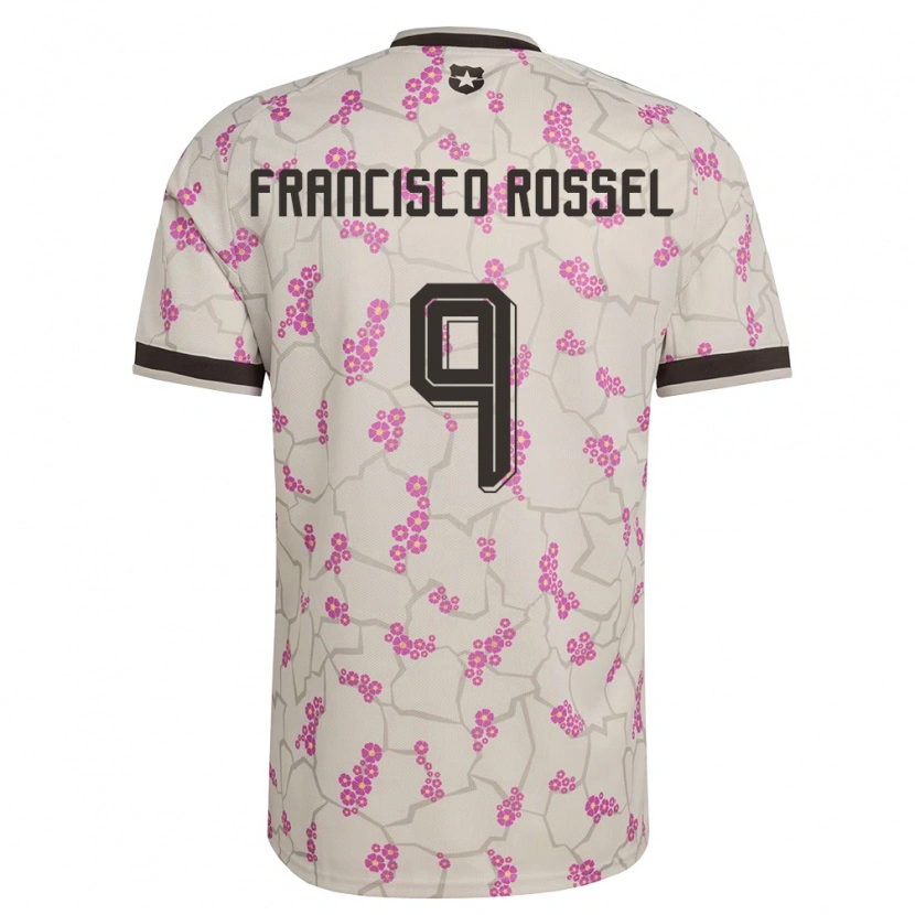 Danxen Kid Chile Juan Francisco Rossel #9 White Purple Away Jersey 26-28 T-Shirt