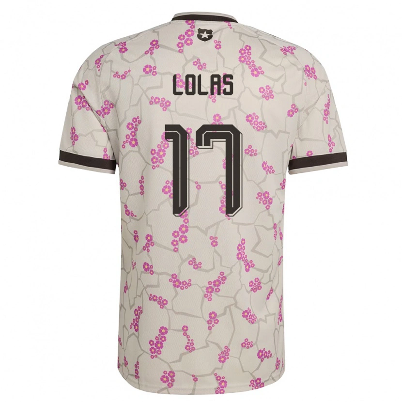 Danxen Kid Chile Manuel Lolas #17 White Purple Away Jersey 26-28 T-Shirt
