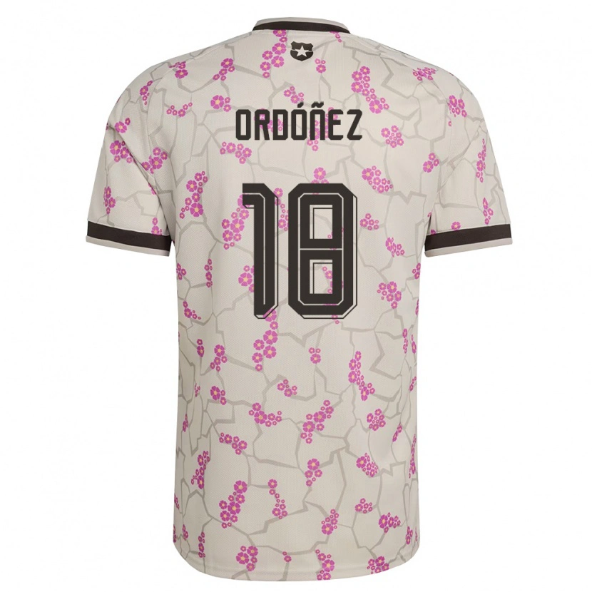 Danxen Kid Chile Samuel Ordóñez #18 White Purple Away Jersey 26-28 T-Shirt