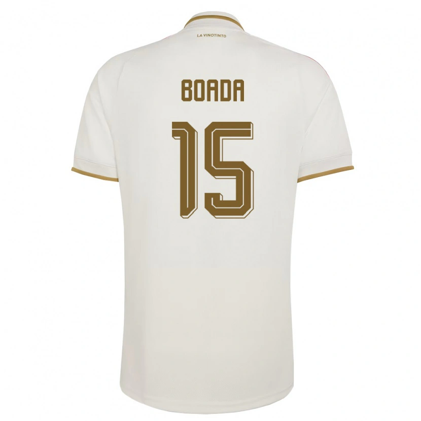 Danxen Kid Venezuela Alessandro Boada #15 Off-White Yellow Away Jersey 26-28 T-Shirt