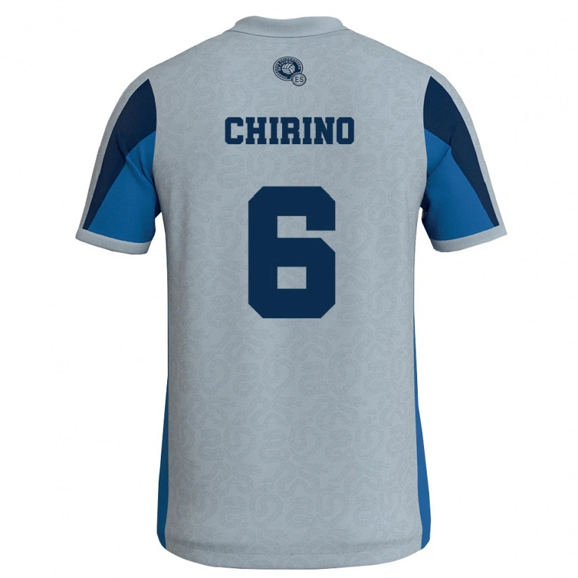 Danxen Kid El Salvador Alejandra Chirino #6 White Sky Blue Away Jersey 26-28 T-Shirt