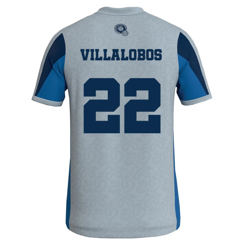 Danxen Kid El Salvador Benjí Villalobos #22 White Sky Blue Away Jersey 26-28 T-Shirt