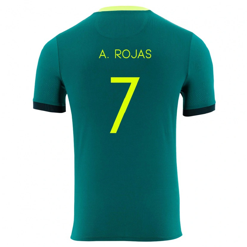Danxen Men Bolivia Ana Paula Rojas #7 Green Yellow Black Home Jersey 26-28 T-Shirt