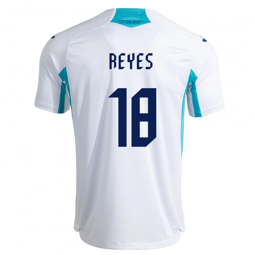 Danxen Men Honduras Heiner Reyes #18 White Blue Sky Blue Home Jersey 26-28 T-Shirt