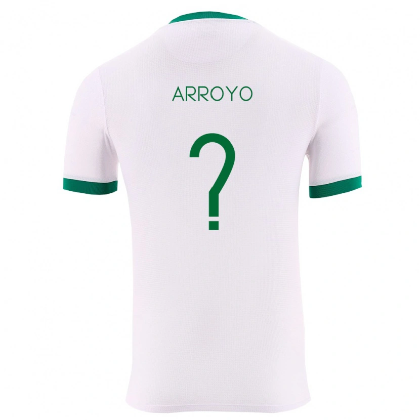Danxen Men Bolivia Isabel Arroyo #0 White Green Red Away Jersey 26-28 T-Shirt
