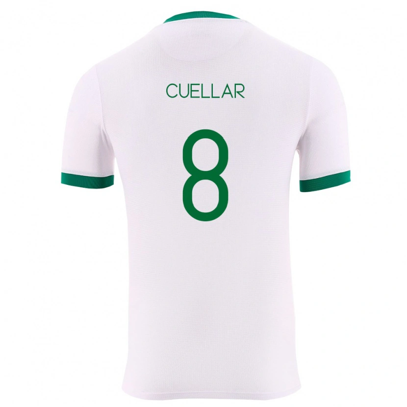 Danxen Men Bolivia Jaume Cuéllar #8 White Green Red Away Jersey 26-28 T-Shirt