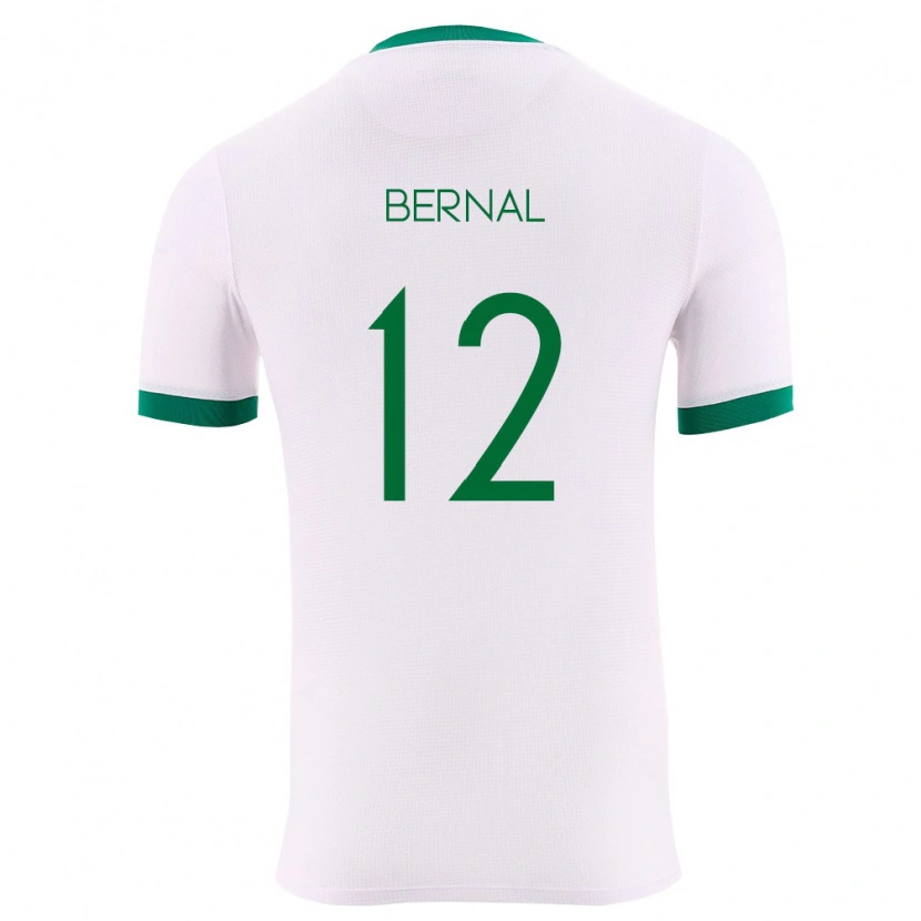Danxen Men Bolivia Joel Bernal #12 White Green Red Away Jersey 26-28 T-Shirt
