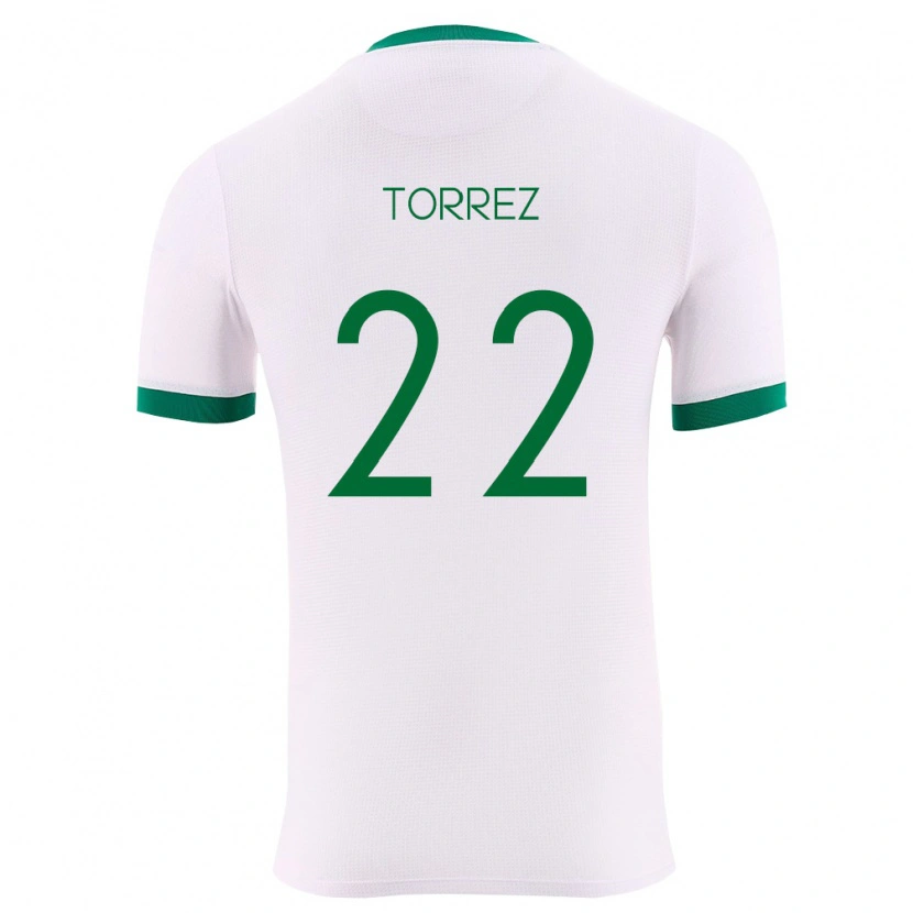 Danxen Men Bolivia Marcelo Torrez #22 White Green Red Away Jersey 26-28 T-Shirt