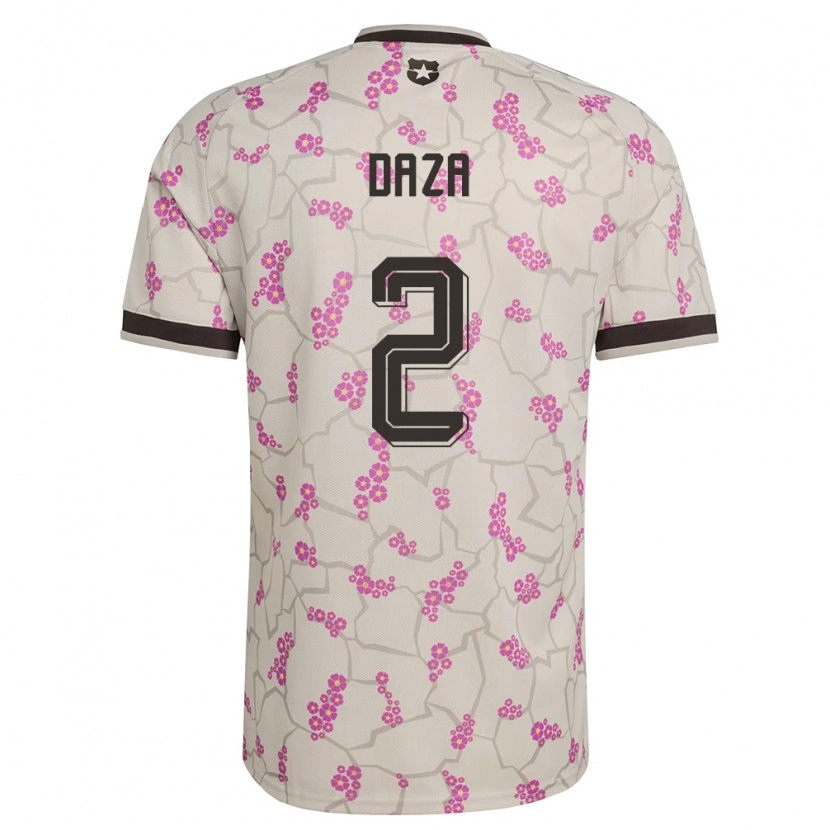 Danxen Men Chile Francisco Daza #2 White Purple Away Jersey 26-28 T-Shirt