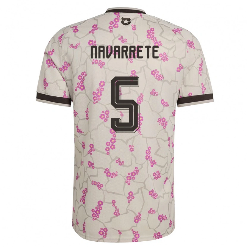 Danxen Men Chile Martín Navarrete #5 White Purple Away Jersey 26-28 T-Shirt