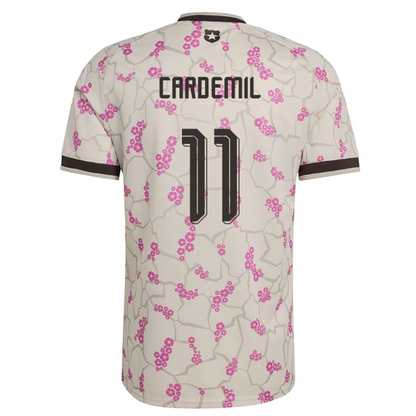 Danxen Men Chile Mateo Cardemil #11 White Purple Away Jersey 26-28 T-Shirt