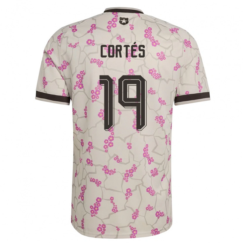 Danxen Men Chile Jhon Cortés #19 White Purple Away Jersey 26-28 T-Shirt