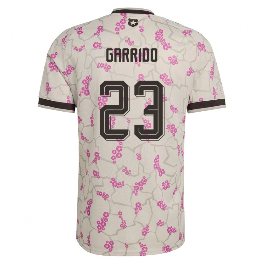 Danxen Men Chile Pedro Garrido #23 White Purple Away Jersey 26-28 T-Shirt