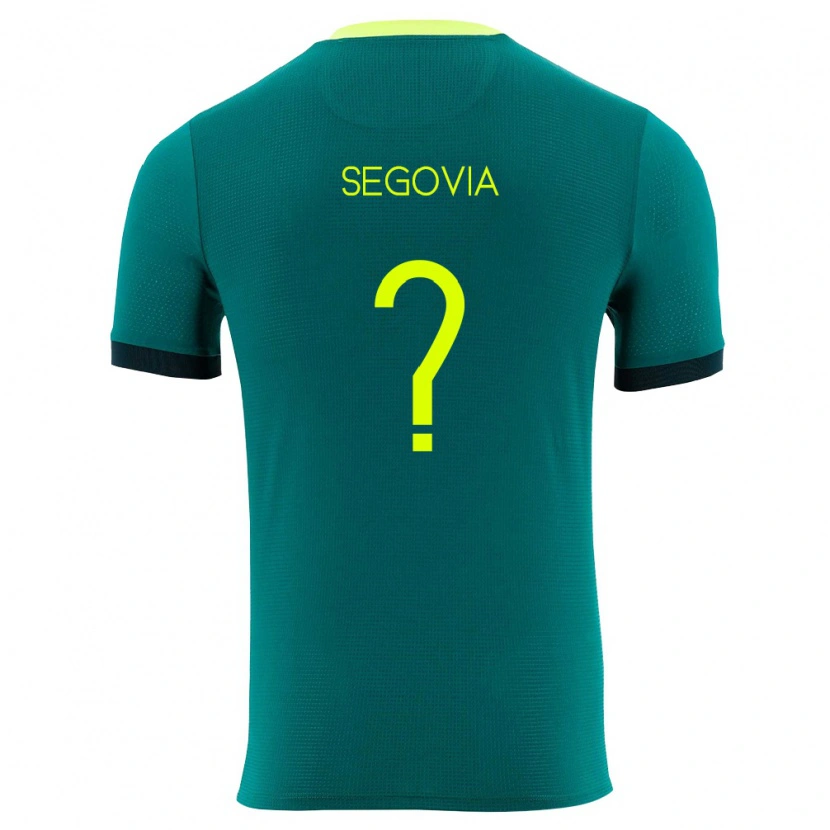 Danxen Women Bolivia Nashmi Segovia #0 Green Yellow Black Home Jersey 26-28 T-Shirt